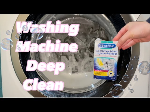 Protect & maintain your machine with Dr. Beckmann Washing Machine