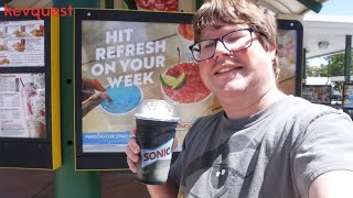 Sonic Drive in Blackout Slush Float review