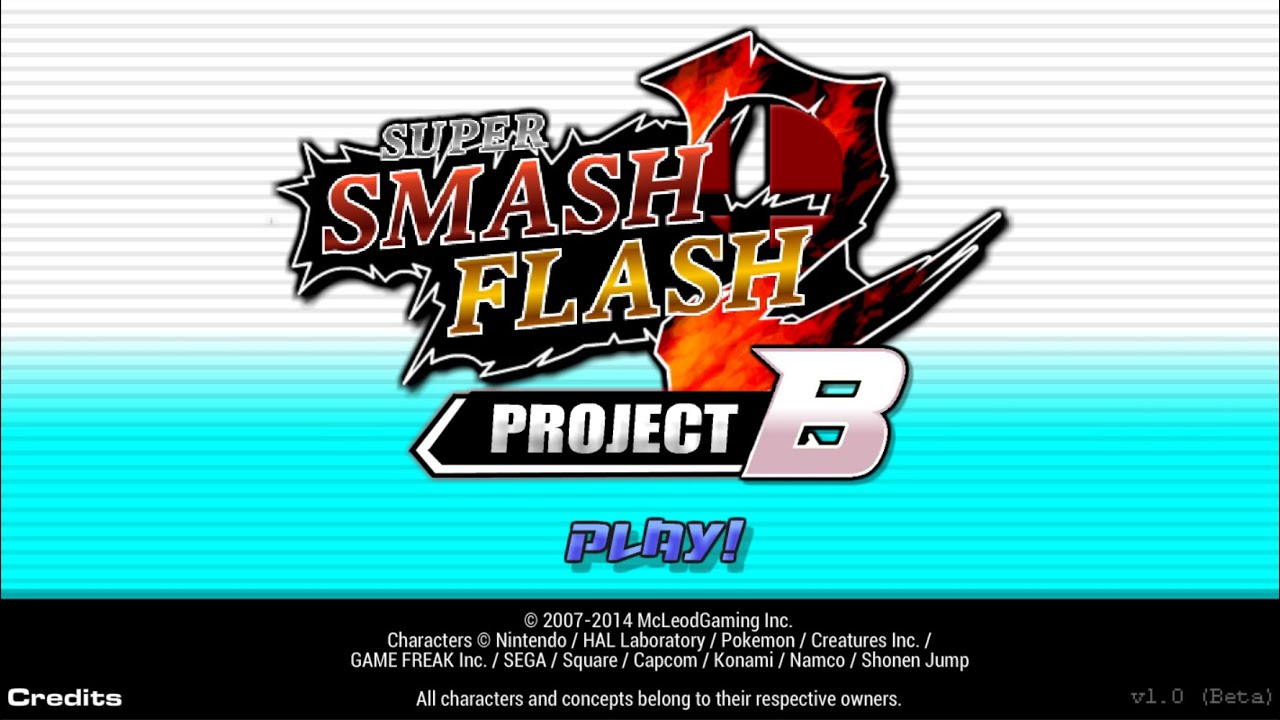 Super Smash Flash 2 Project B Youtube