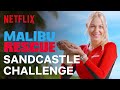 Malibu Rescue Sandcastle Challenge 🏰 Netflix After School