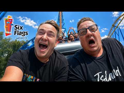 😱 RUSO VIVE LOCURA en SIX FLAGS MÉXICO por PRIMERA VEZ
