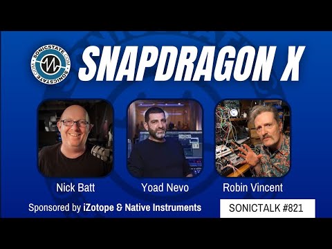 Sonic TALK 821 LIVE - Atomika, Snapdragon X,  Plugmon Skins, Tascam