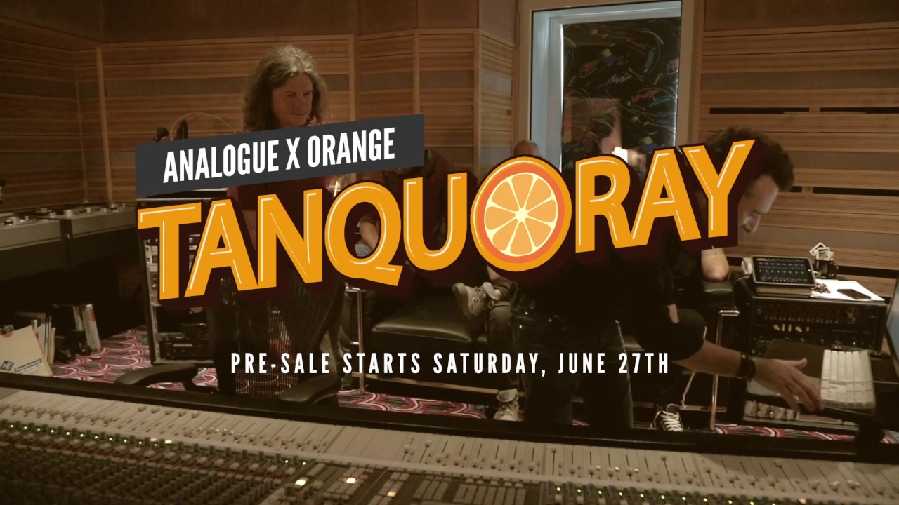TANQUORAY - 'analogue x orange' - Album Teaser