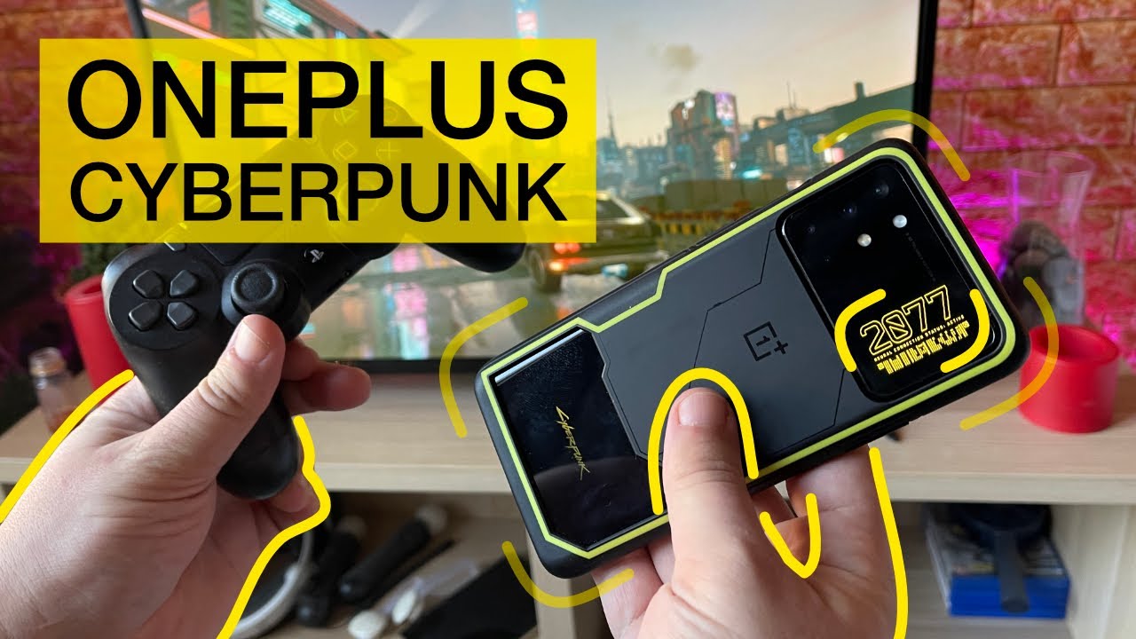 Oneplus 8t Cyberpunk Edition - самый крутой смартфон года | Играю в Cyberpunk 2077 на PS4