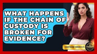 What Happens If The Chain Of Custody Is Broken For Evidence? - Courtroom Chronicles