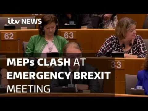 MEPs Clash On Brexit After UK Vote