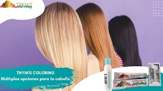 Tinturado de cabello profesional con Coloring | Thyms Colombia