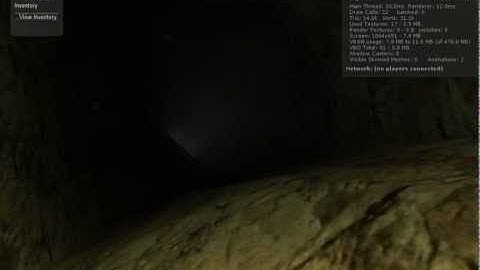 Unity 3d Cave Test (fog not light)