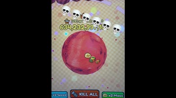 Covering full vip as level 1121 on eat blobs to grow massive💀💀
