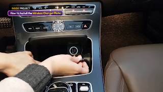 How to install the Wireless Plate  for W213 Mercedes eClass