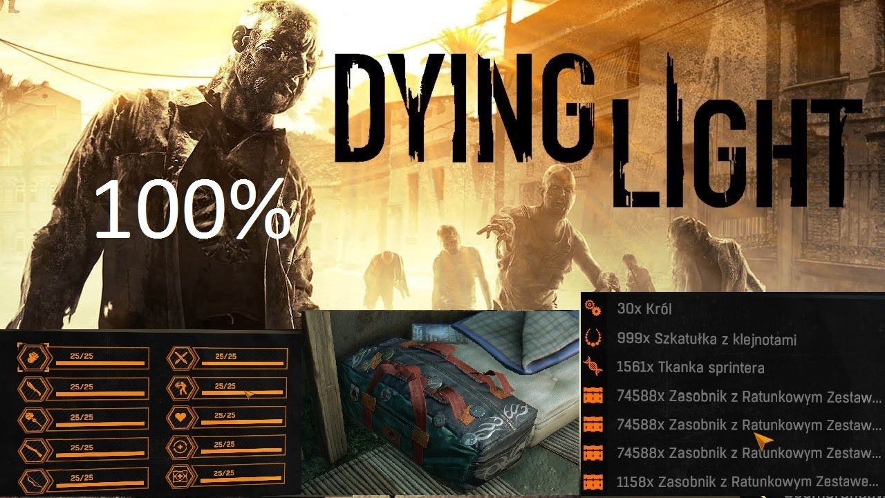 Dying Light Glitches DUPLICATE ITEMS GLITCH 100 / KOPIOWANIE