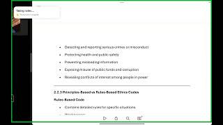 AAF: Lecture one: Fundamental Principles and Ethical Issues 