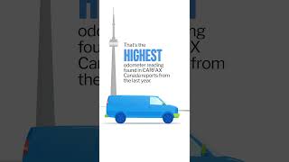 We found the highest odometer reading in Canada! #canada #automobile #didyouknow #canadanews