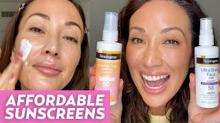 6 Affordable Chemical (Organic) Sunscreens I Love From The Drugstore | Skincare with Susan Yara
