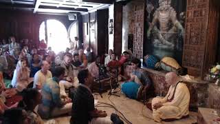 Caitanya Cintamani dasi day 1 Kirtan Simha festival Germany 2018