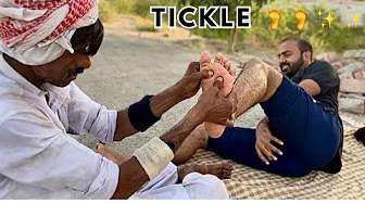 ASMR FEET & LEG CARE MASSAGE THERAPY MEN FOR TICKLE & RELAX | FOOT REFLEXOLOGY MASSAGE | LEG MASSAGE