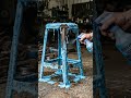 Steel stool rust removal asmr #asmr #trending #decor #trendingnow #foryou