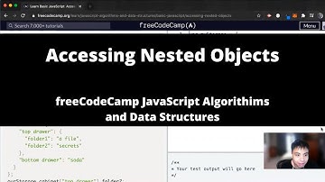 Accessing Nested Arrays (Basic JavaScript) freeCodeCamp tutorial