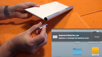 How To Change Battery on Mac Wireless Keyboard
