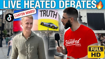 ALI DAWAH & CANYON - LIVE STREET DEBATES 🔥
