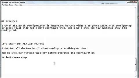 GNS3 Topology - ASA Multicontext Mode Configuration PART 1.mp4