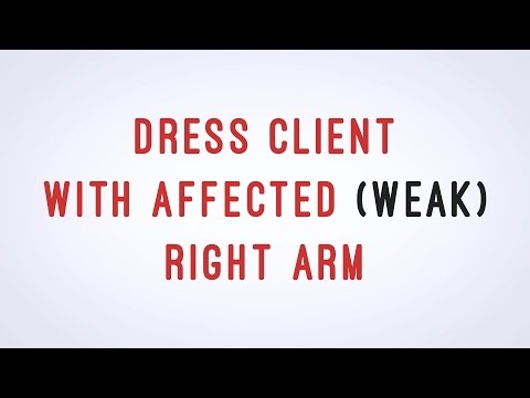 dress-client-with-affected-(weak)-arm---cna-skill-video---aamt