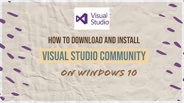 How to install visual studio 2022 on windows 10