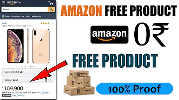 How can I get free products from Amazon India?