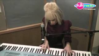 Video thumbnail of "Lady Gaga - Eh Eh ( Nothing Else I Can Say ) Live Fun Radio."