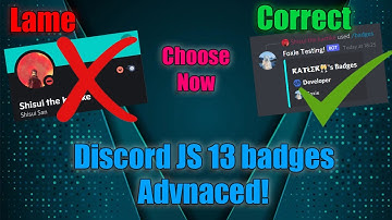 Custom Discord Badges Bot | Discord JS 13