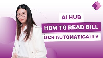 Power Apps | AI Hub อ่านใบ PR อัตโนมัติด้วย OCR
