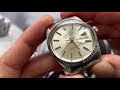 Rolex Oyster Perpetual Datejust 16014 1980s 18k White-gold Fluted Bezel 36mm Superlative Chronometer