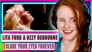 Vocal coach reageert op Lita Ford en Ozzy Osbourne - Close Your Eyes Forever