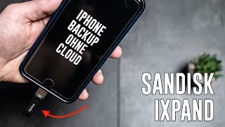 iPhone Backup ohne Cl๐ud - so einfach geht’s| SanDisk iXpand Stick [4K]