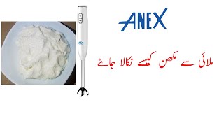 Desi ghee using Anex Hand Blender