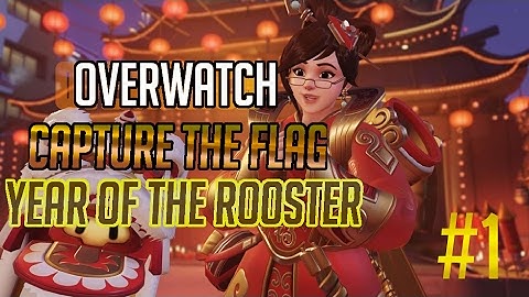 Overwatch - SOMBRA HACKS!!! Capture The Flag Gameplay! #1