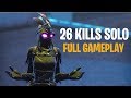 26 Kills Solo | Console - Fortnite Full Gameplay