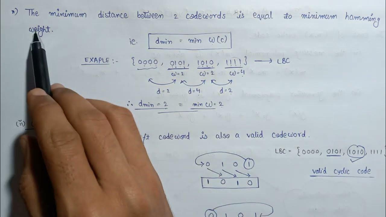 Introduction to Cyclic Codes | Information Theory and Coding - YouTube