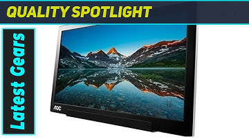 AOC I1601FWUX: Ultra-Slim Portable Monitor!
