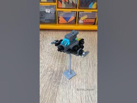 Как построить истребитель из Лего | How to build a fighter out of Lego ...