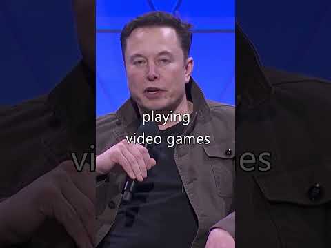 Elon Musk Explains Why Everyone Should Be Playing VIDEO GAMES - Kids Especially!