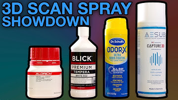 Scan Spray Showdown: What is the Best Coating for 3D Scanning?