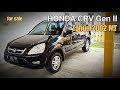 CRV Gen 2 Manual Tahun 2002 TOP