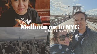 Australia to New York Flight | First Long Haul Flight since Covid #brooklynbridge #newyork by Red Cappuccino 82 views 2 years ago 14 minutes, 13 seconds