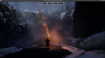 UE4 Dynamic Wind Foliage Simulation