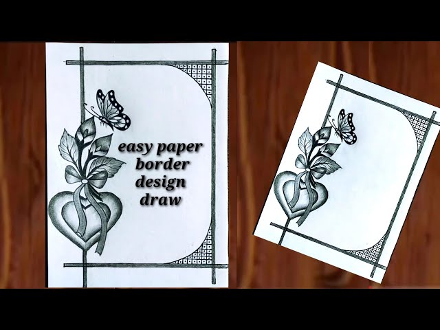 Science front page designs drawing for school project l How to draw Science  border designs on paper - YouTube