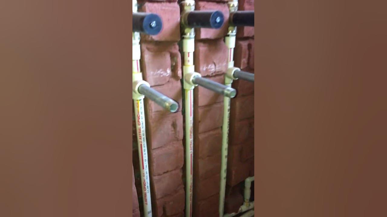 how to fit pipe in bathroom Total Plumber YouTube