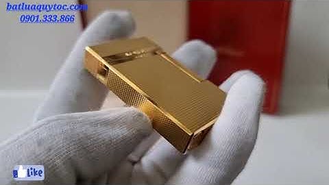 S.T Dupont Ligne 2 Gold Plated. Vân Lưới. New full box. 09-04-2022