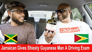 Jamaican Gives Shiesty Guyanese Man A Driving Exam