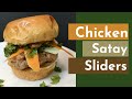 Chicken Satay Sliders